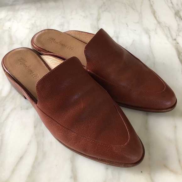 the frances loafer mule in leather